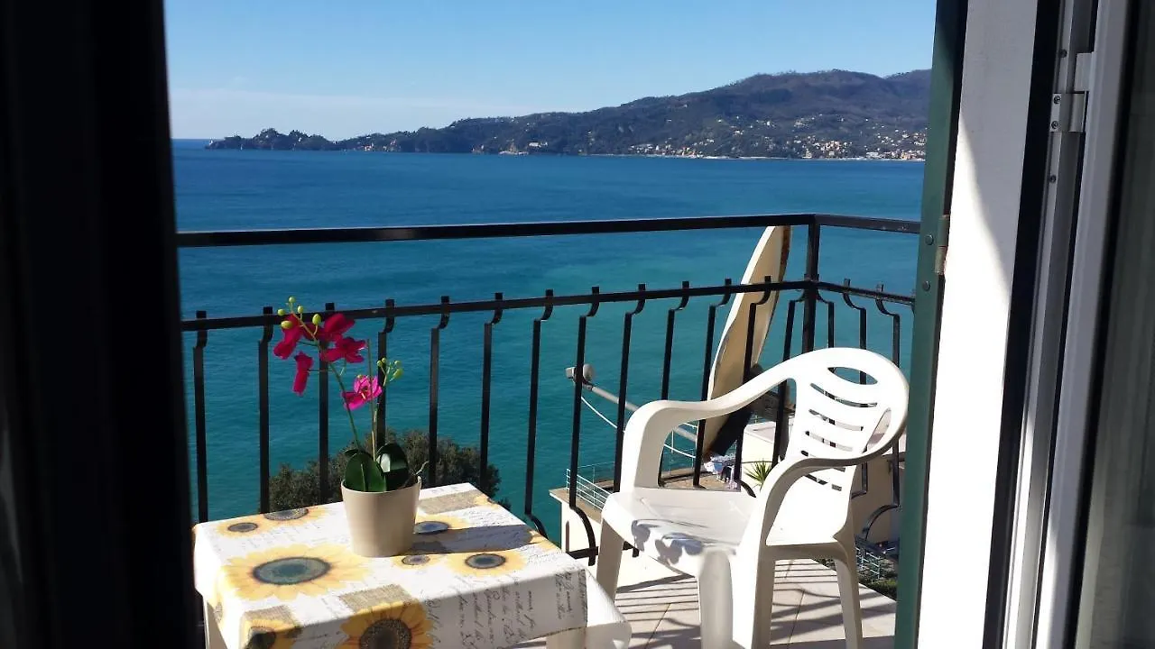 Vista Mare E Portofino - Sea And Portofino View Apartment Zoagli
