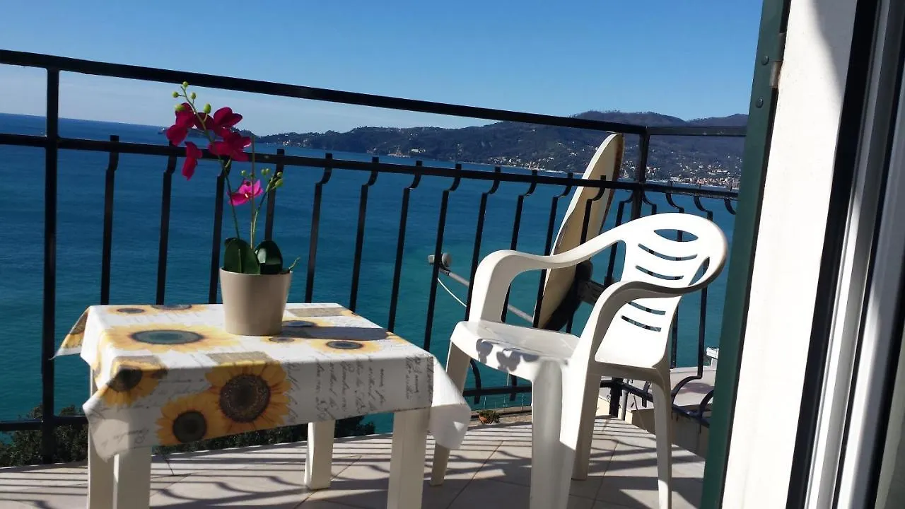 Vista Mare E Portofino - Sea And Portofino View Apartment Zoagli 0*,